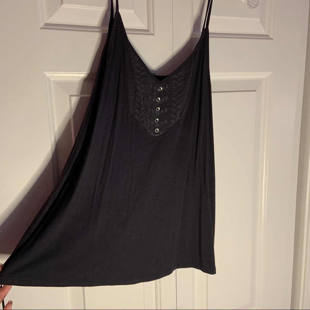 American Eagle Button Tank